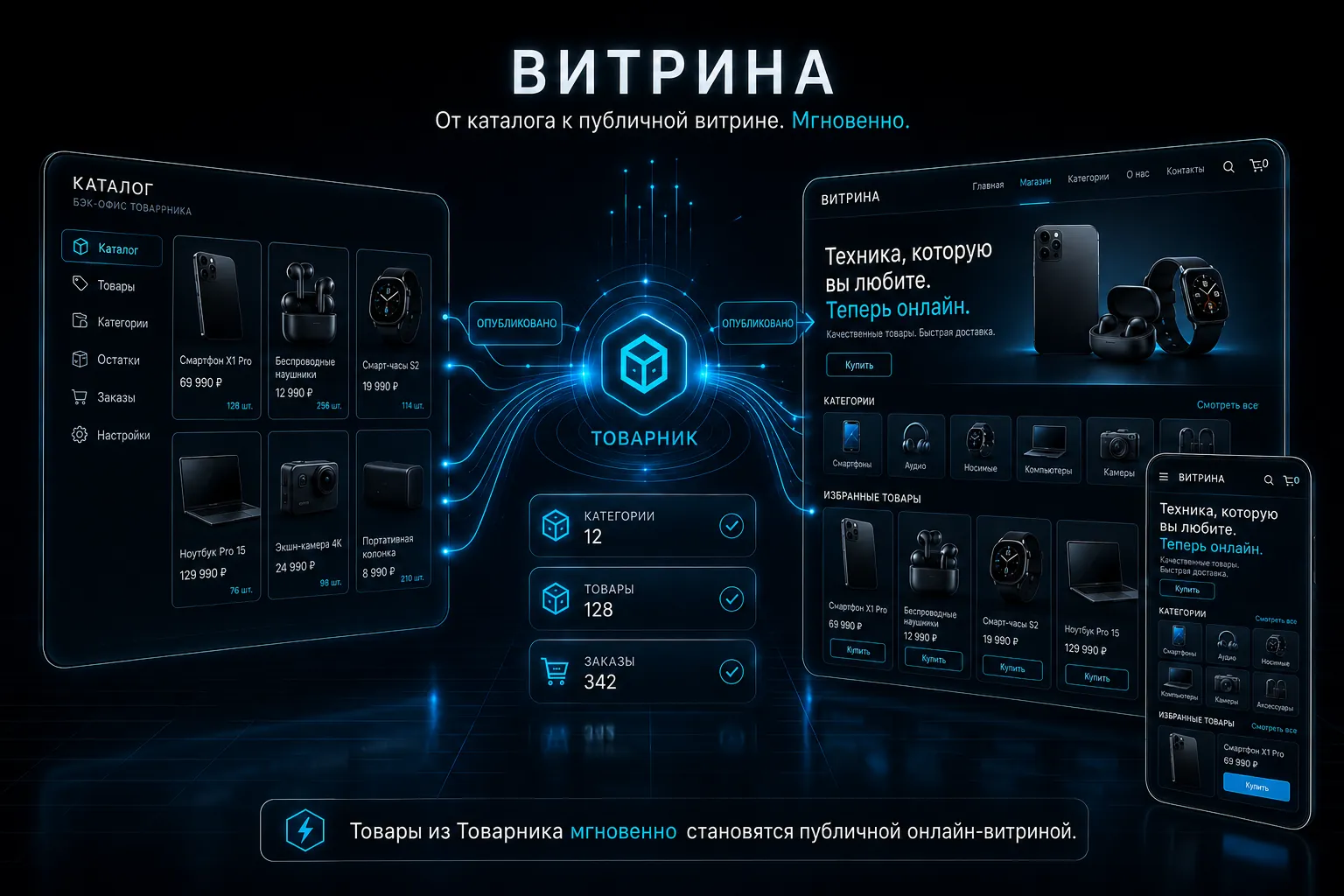 Визуальная система продукта Товарник